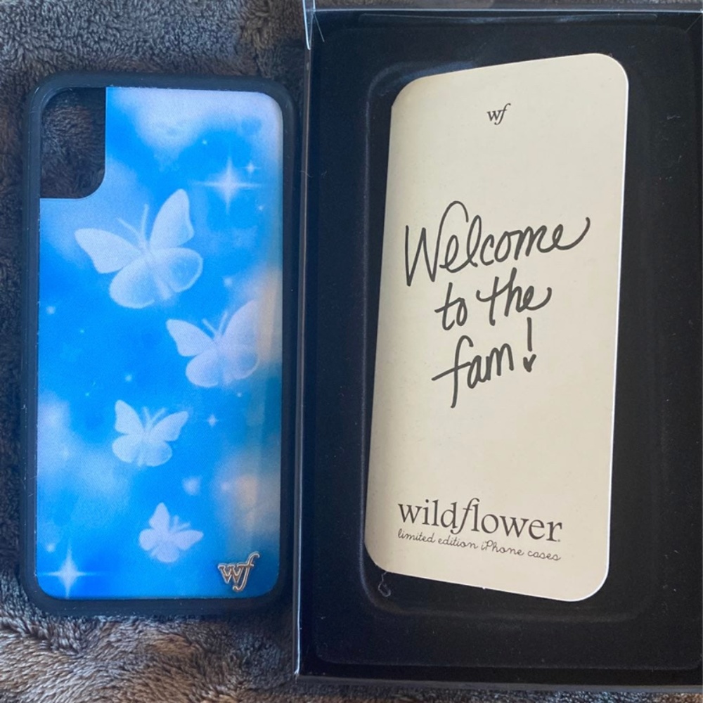 iPhone XS/X wildflower case
